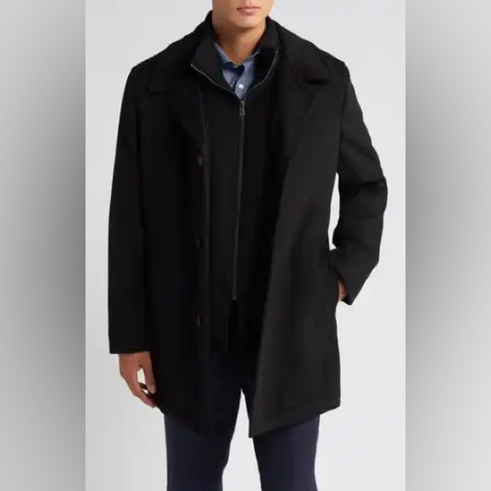 Cole Haan Wool Blend Overcoat😍 - Picture 10 of 10